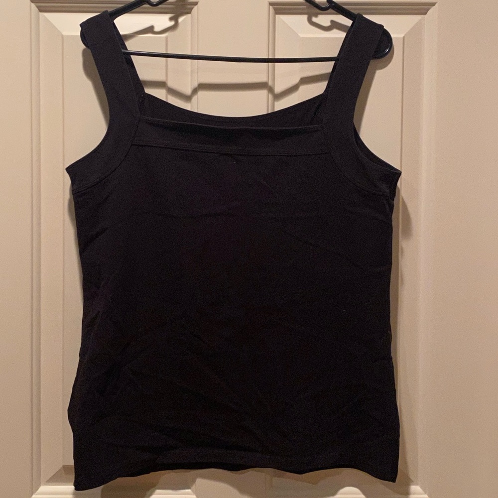 Talbots Basic Black Tank Top - Picture 3 of 4